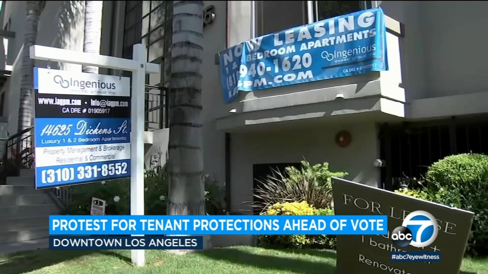 LA council committee slate of permanent tenant protections