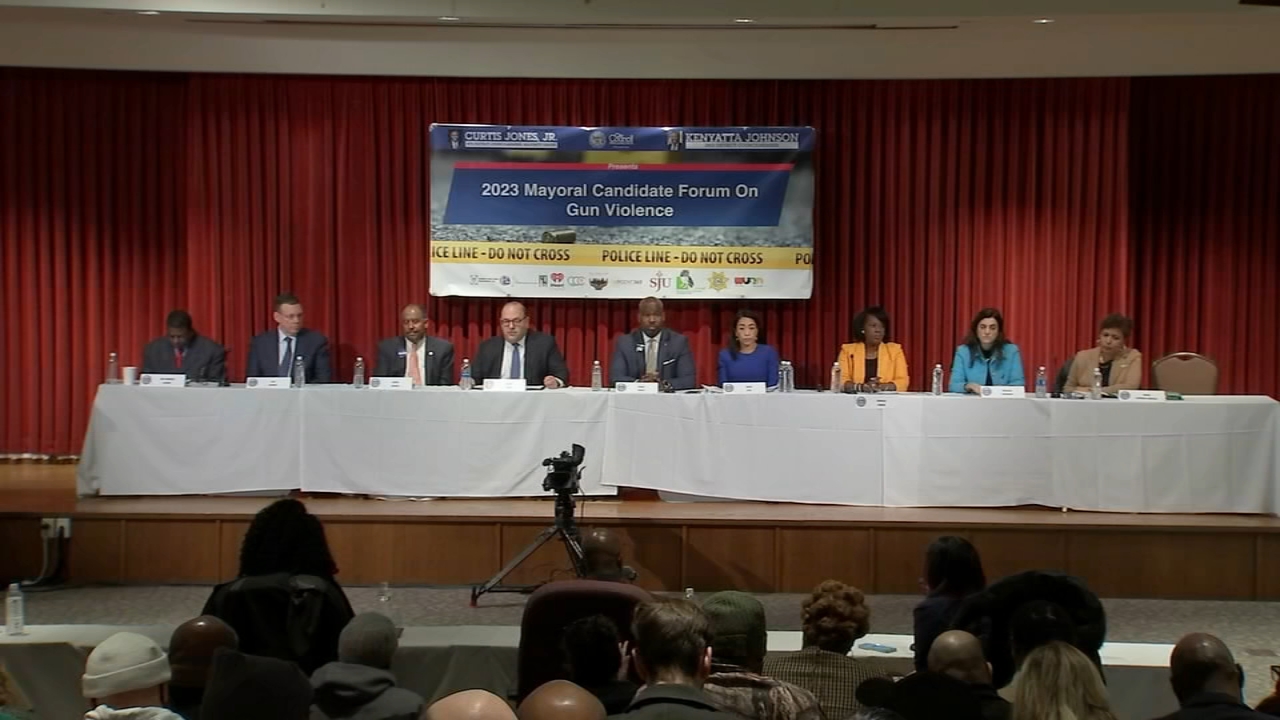 9 Democratic Philadelphia mayoral candidates attend gun violence forum