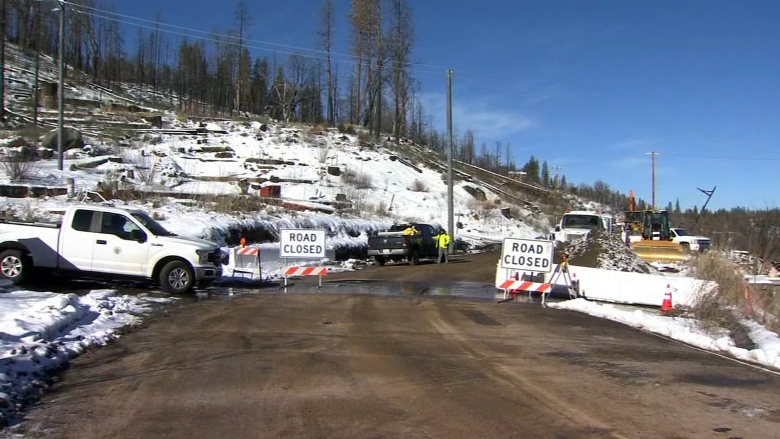 Auberry Road closure extended amid weather conditions ABC30 Fresno