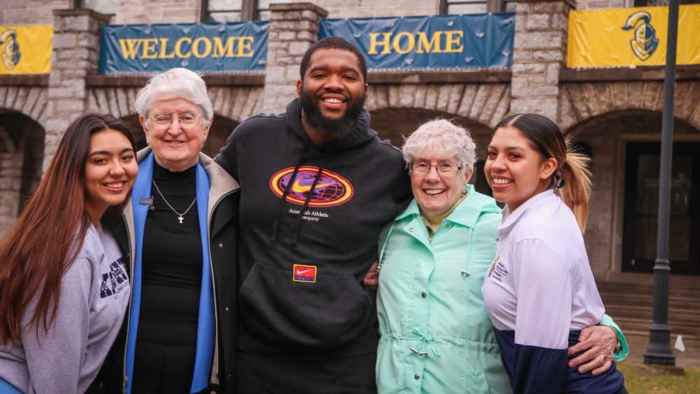 College students, Catholic sisters live side-by-side at Neumann Univ.
