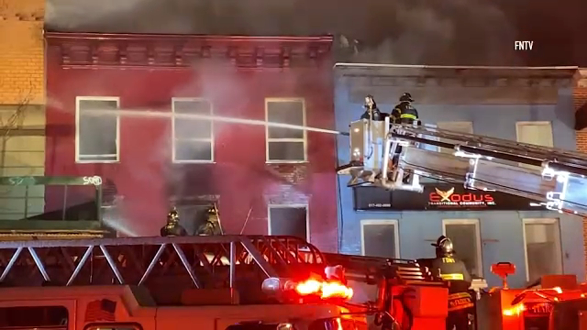 Stores damaged by multi-alarm fire in East Harlem