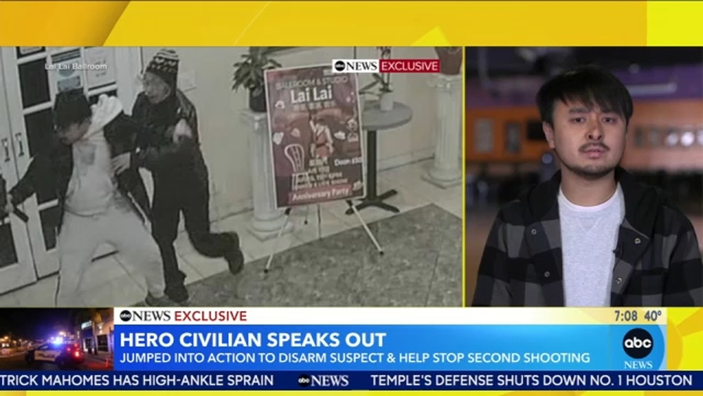 Man who disarmed Calif. shooter speaks out: 'Something came over me'