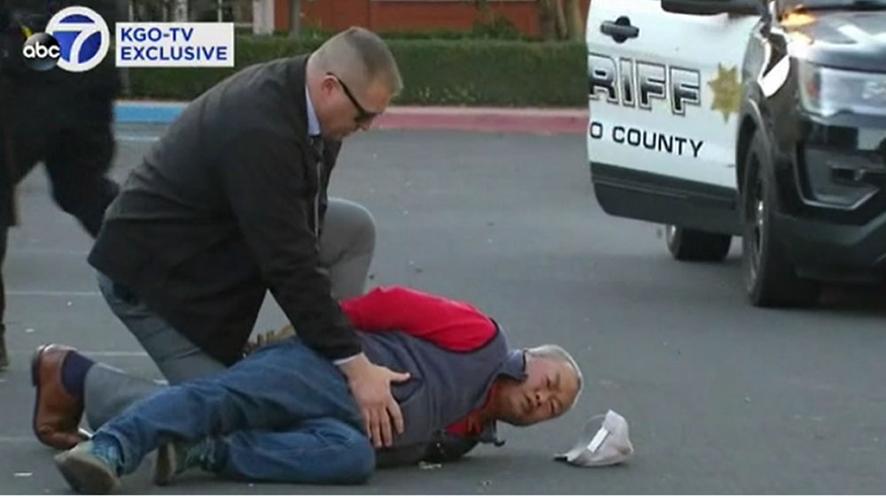 EXCLUSIVE: Video shows police arresting suspect in HMB shootings