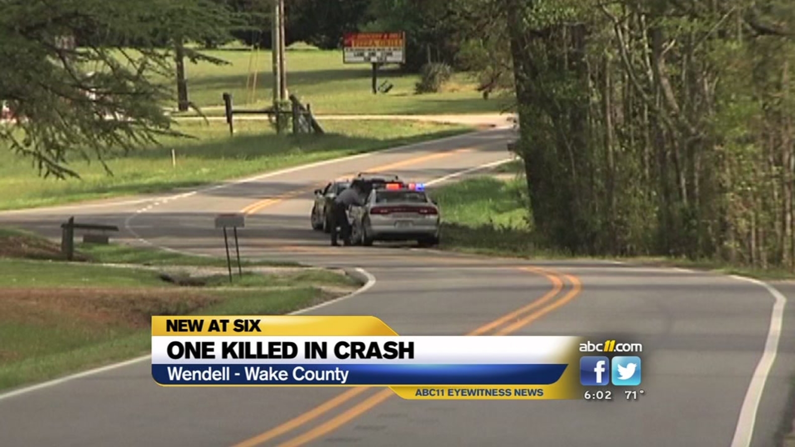 One killed in fatal Wendell wreck ABC11 RaleighDurham