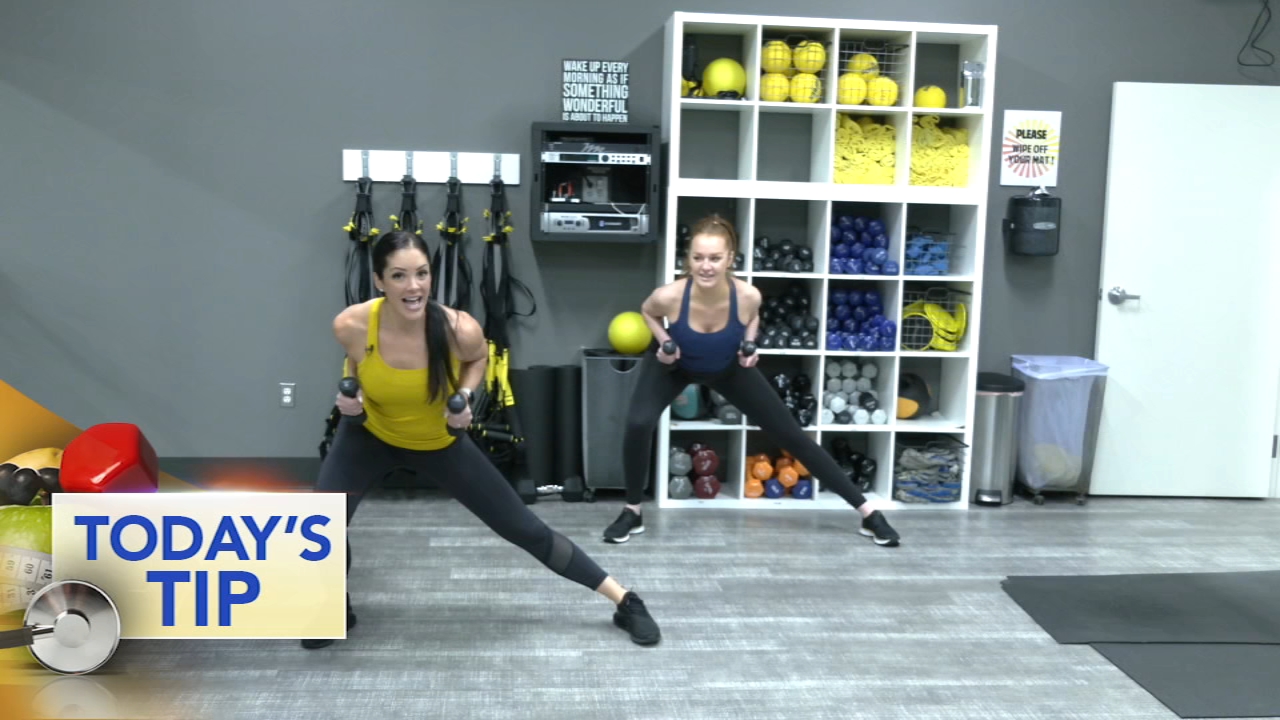 Lunge and row - Today's Tip