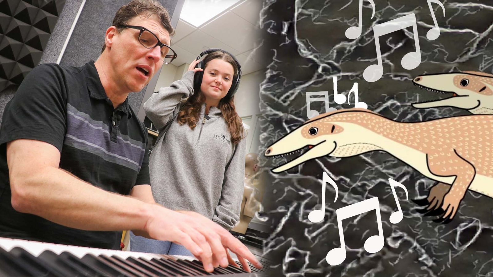 New Jersey biology professor creates a music album for the history