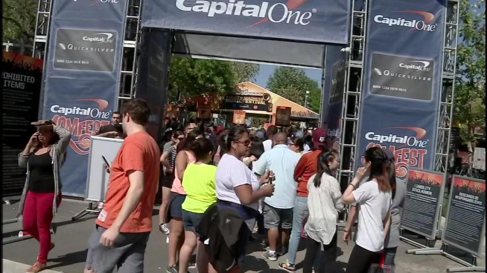 Discovery Green hits capacity for Capital One JamFest ABC13 Houston