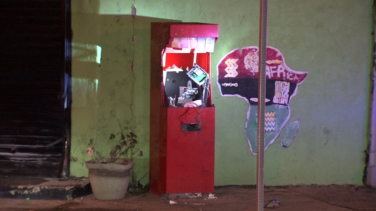 ATM explodes in another theft attempt in Philly