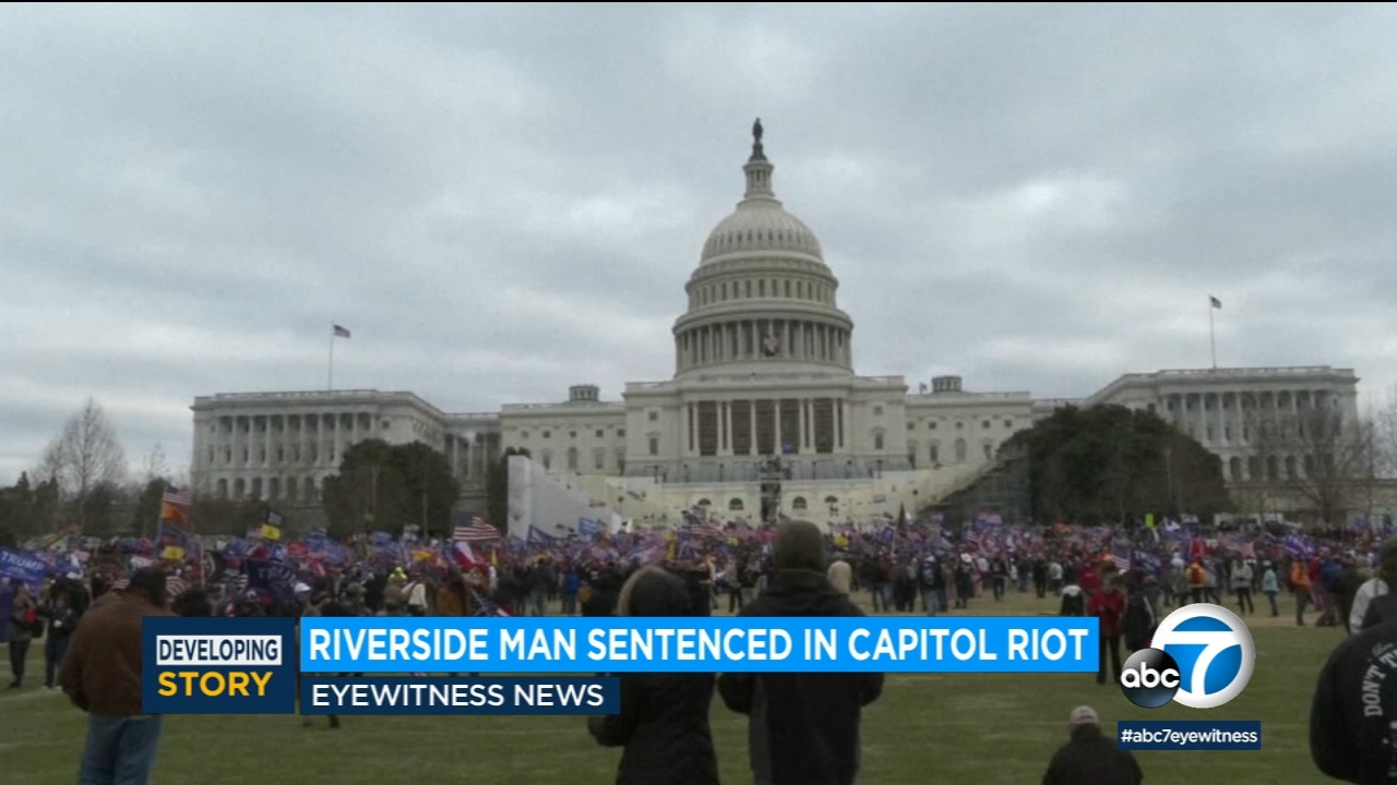 Jurupa Valley man who stormed Capitol sentenced to 18 months in prison