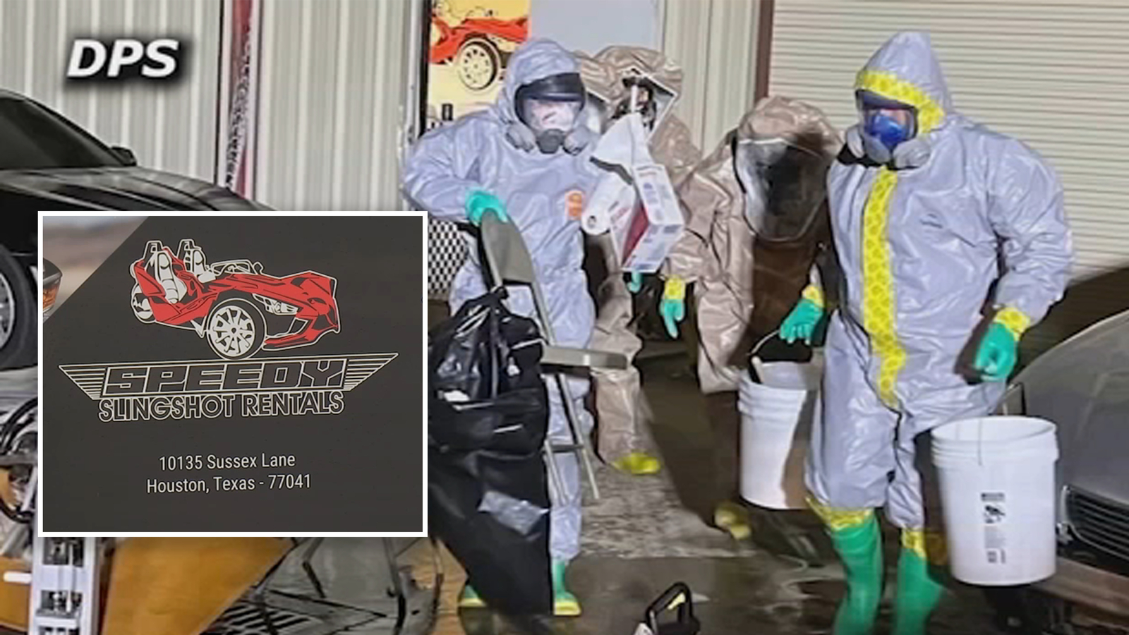 4 men in jail after Texas DPS, HPD bust drug lab at car rental business