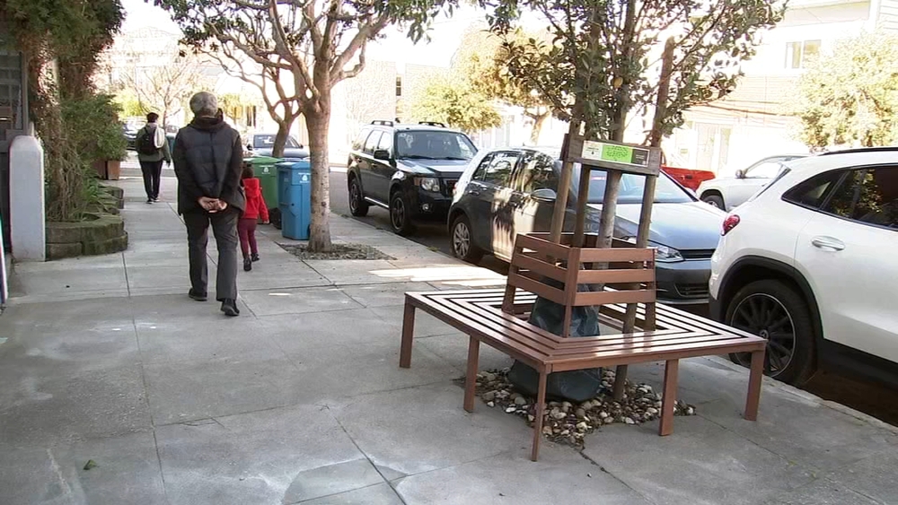 SF residents asked by city to remove benches from sidewalk