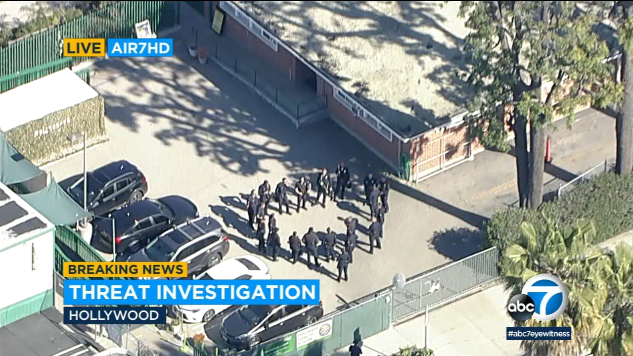 Hollywood school on lockdown after shooting threat
