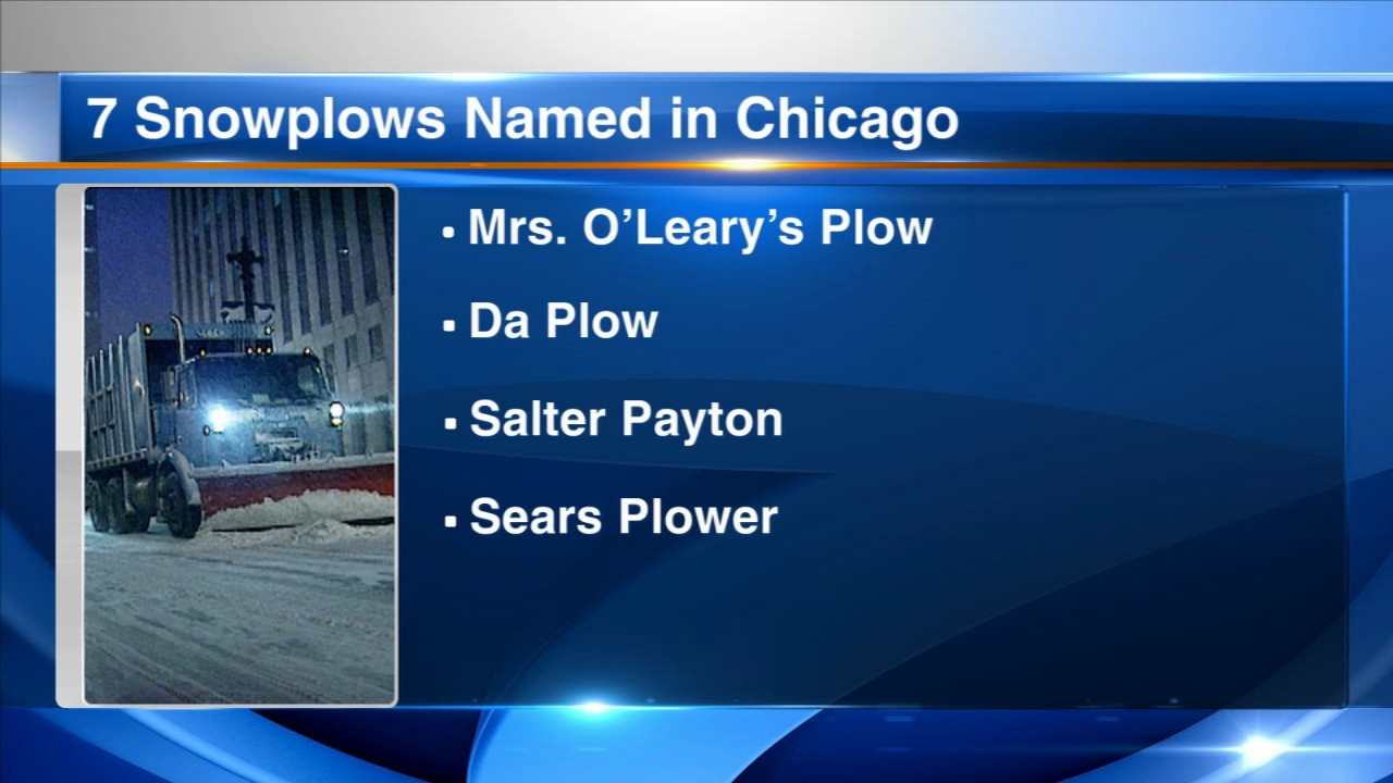 City releases winning names for snowplow contest