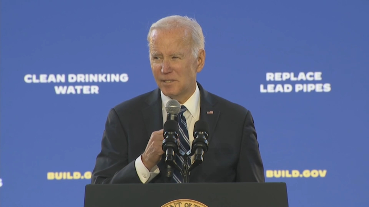 Biden visits Philly to announce $500M for water upgrades