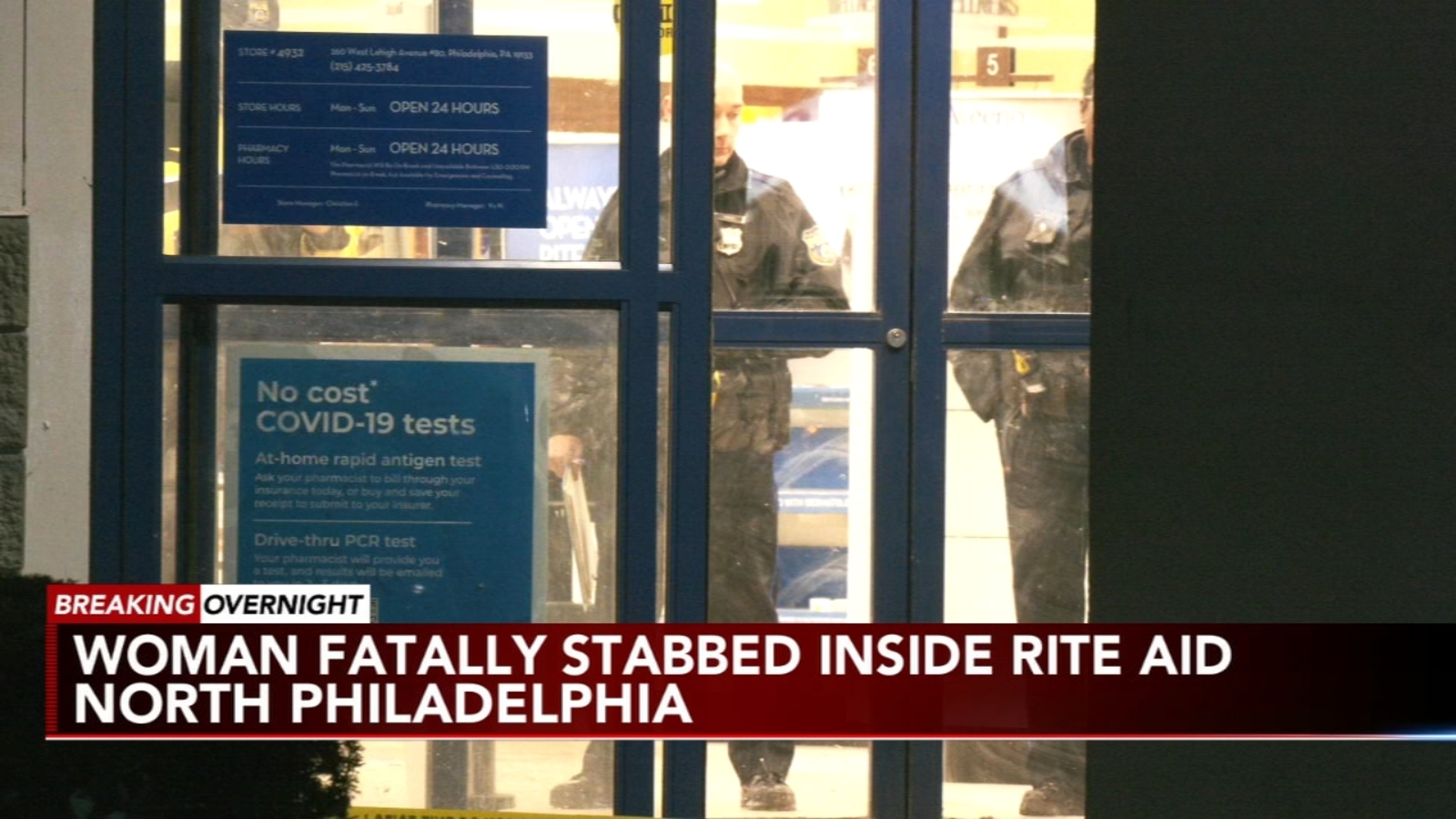 Woman stabbed to death inside North Philadelphia Rite Aid - 6abc ...