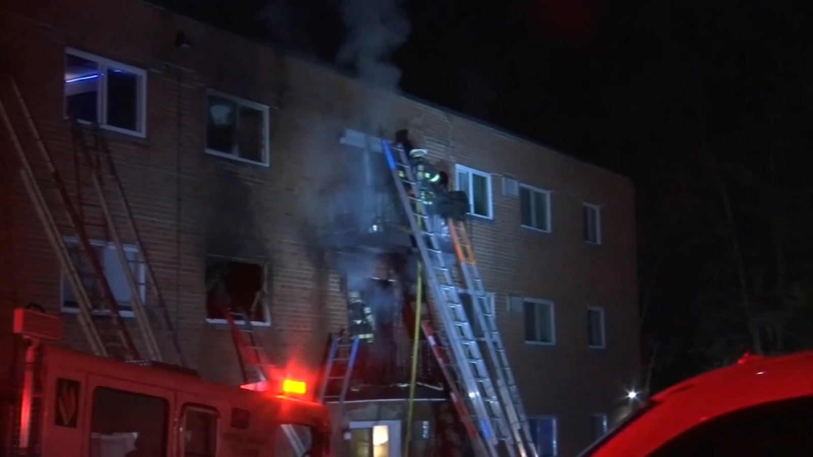 Drexel Hill fire 9 rescued after blaze at Llanerch Place Apartments in