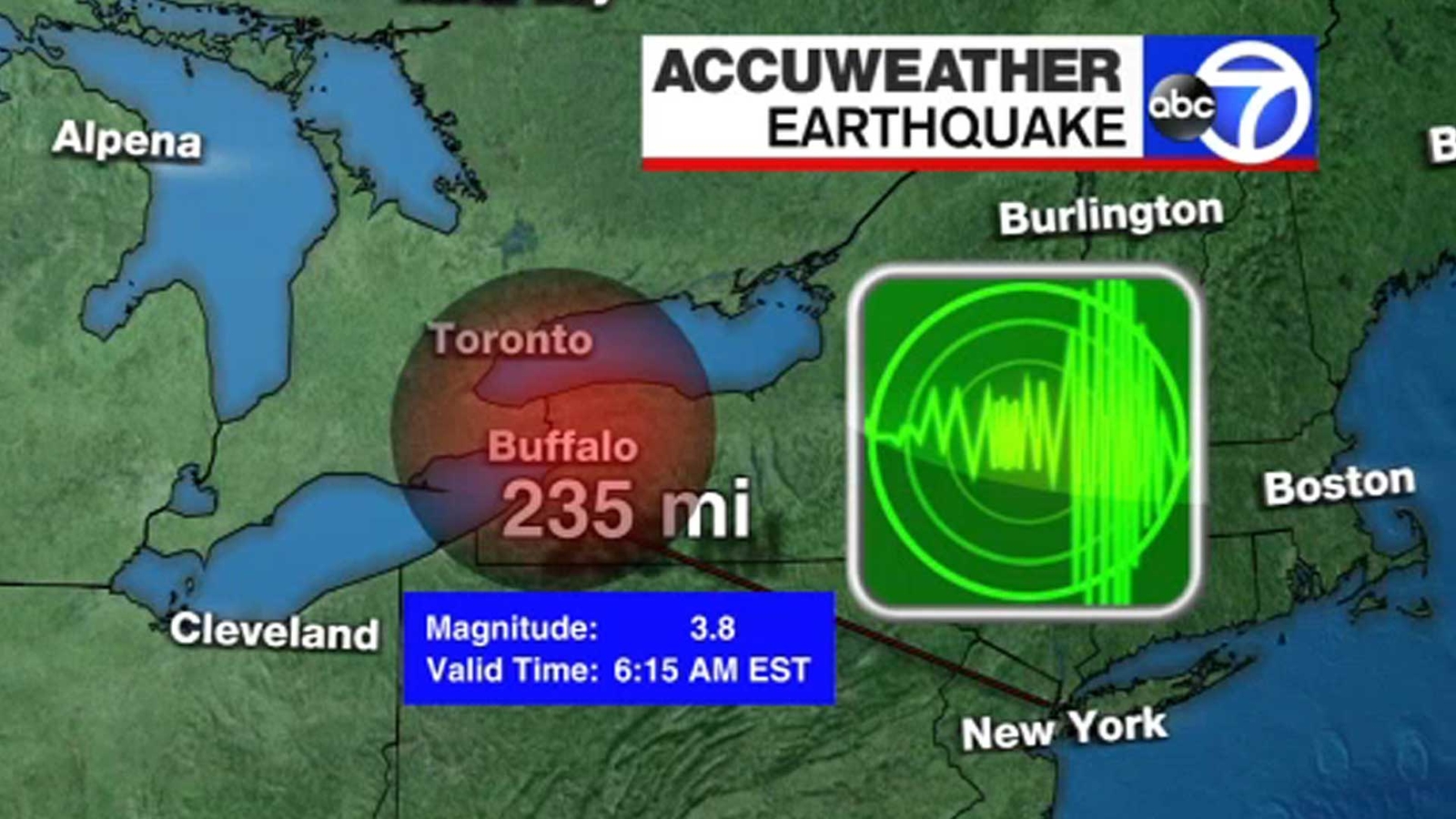 buffalo new york earthquake history