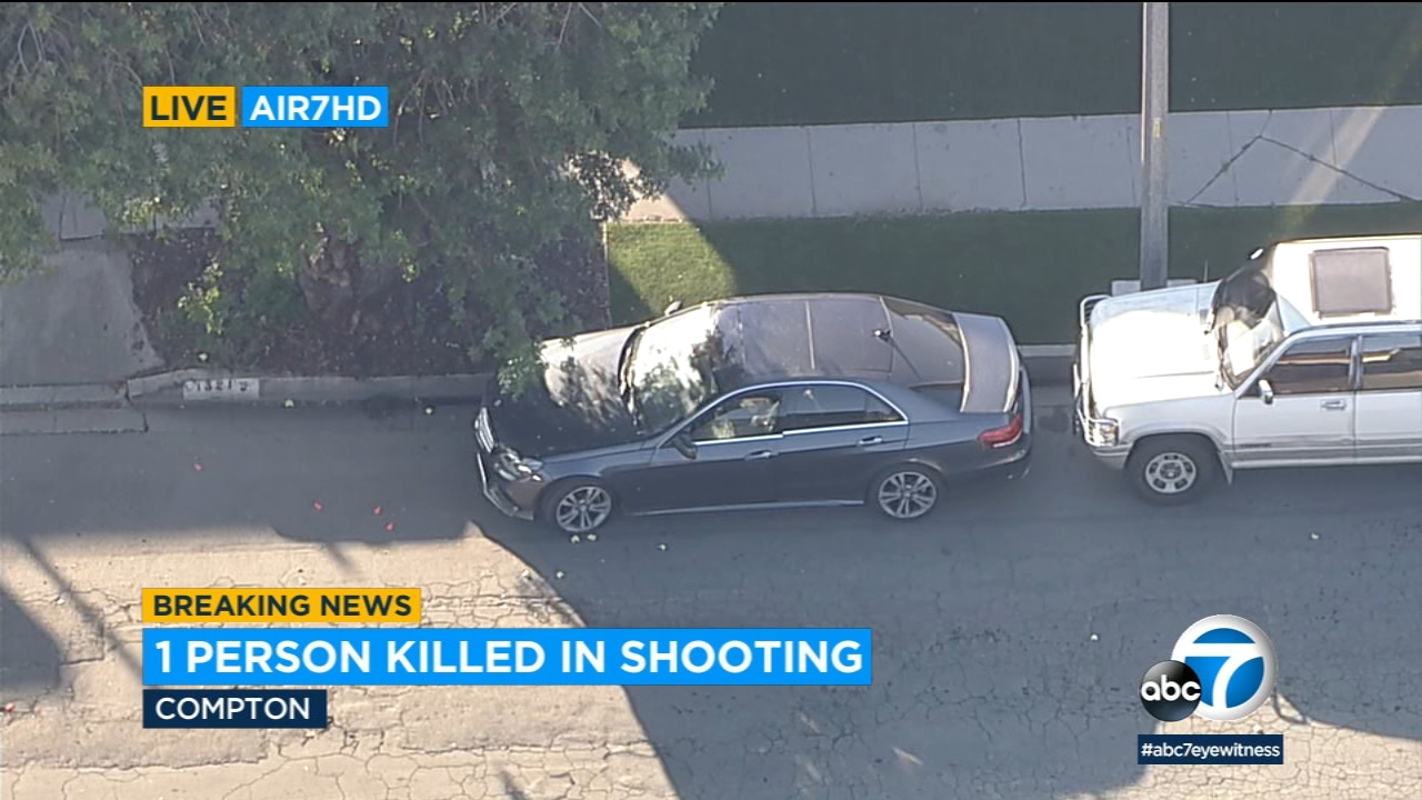 Man found dead in car riddled with bullet holes in Compton