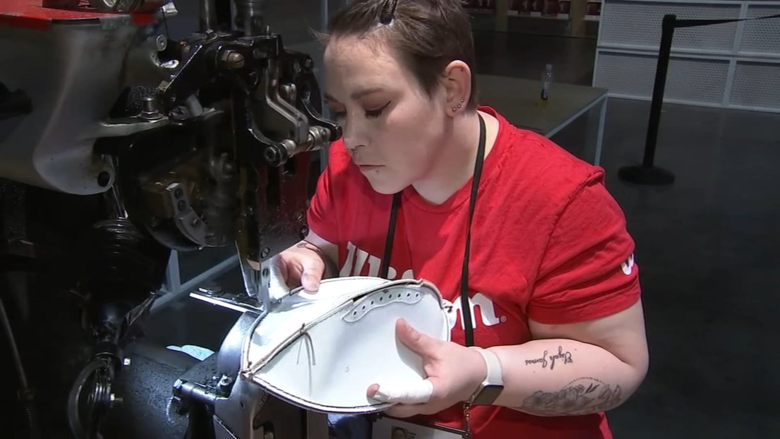 Super Bowl 2023 NFL Fan Experience Getting footballs game day ready