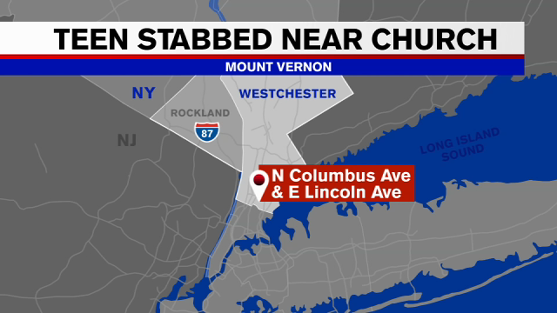 Teen found stabbed to  death near Westchester church