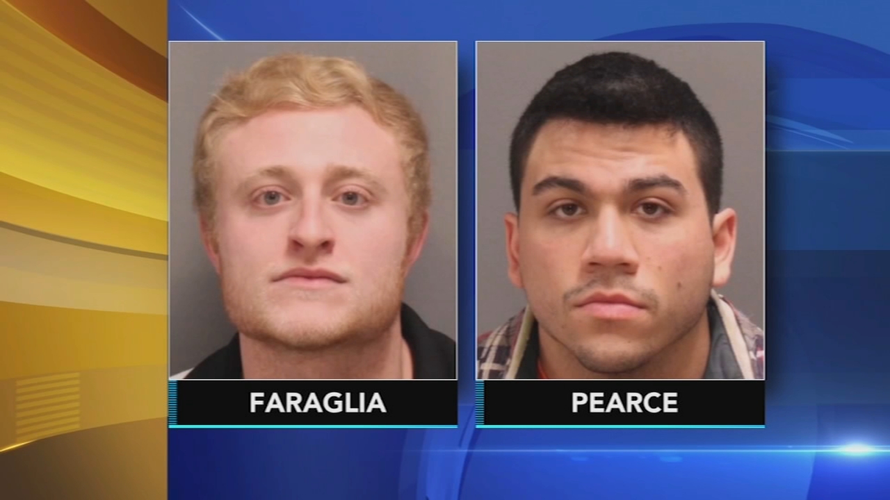 Delaware County men charged after Super Bowl party car flip video