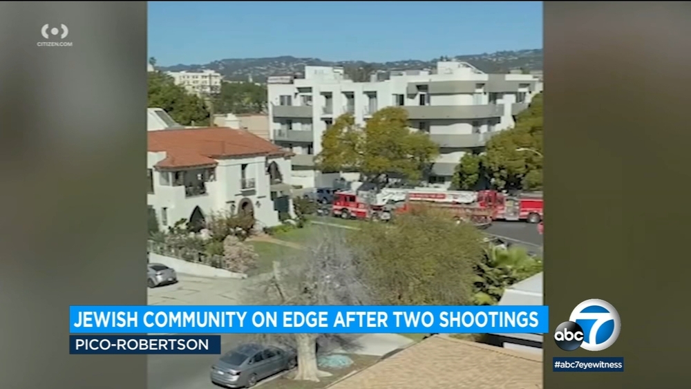 LAPD says 2 shootings of 2 Jewish men committed by same suspect