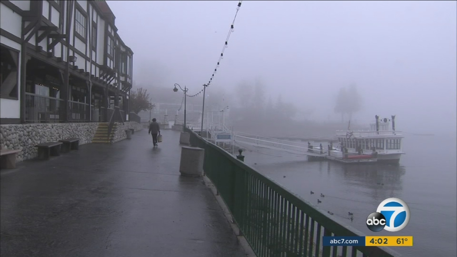 Rain, fog, cold sweep through mountain communities ABC7 Los Angeles