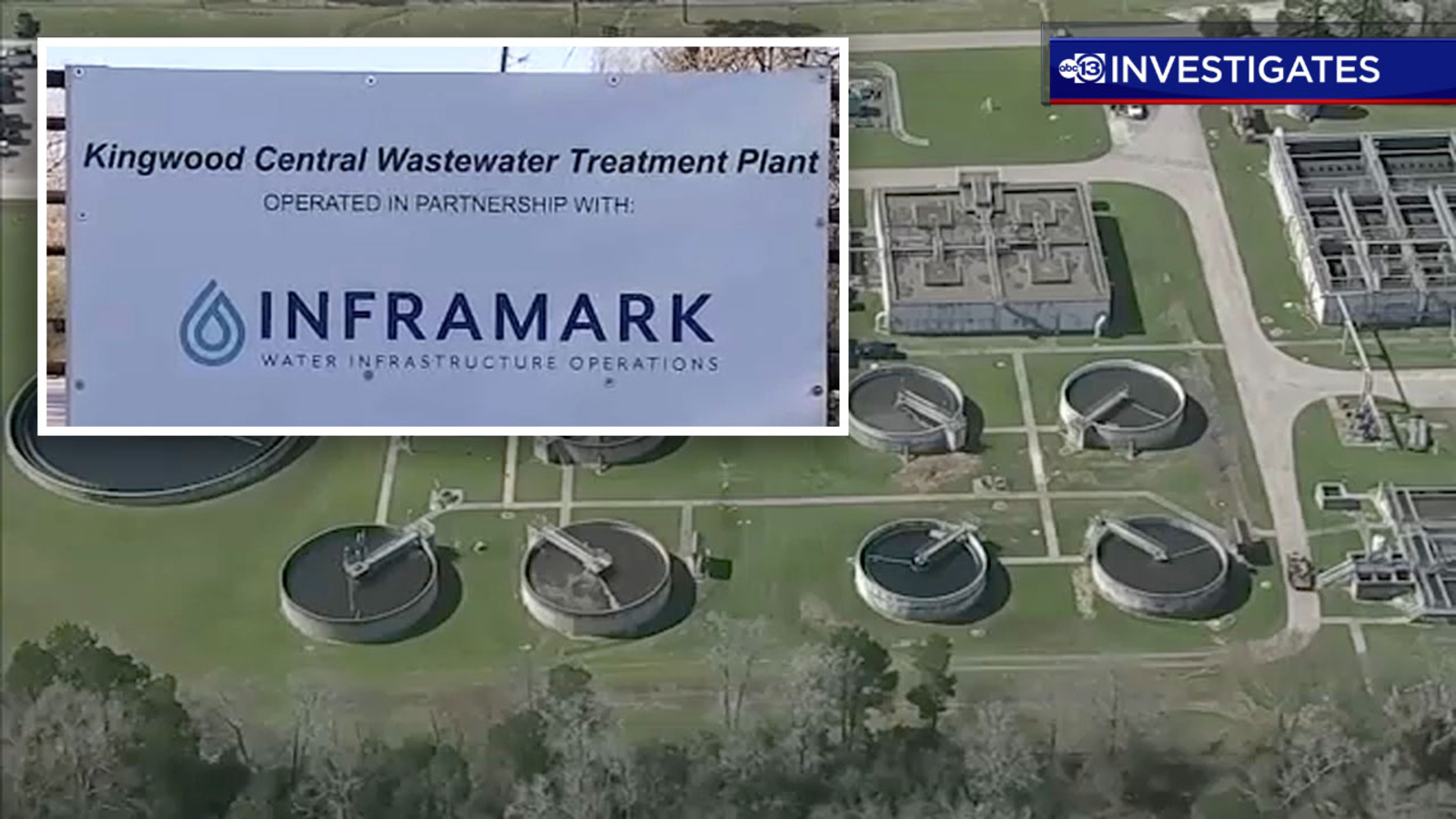 City of Houston water HPD searched Kingwood Central Wastewater