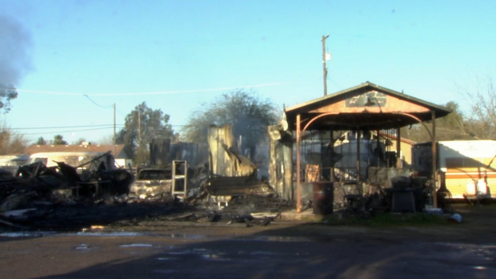 Fire destroys auto body shop in Fresno County ABC30 Fresno