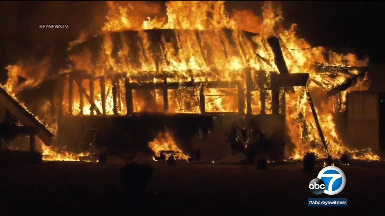 Raging fire engulfs Lancaster home; family of 4 displaced