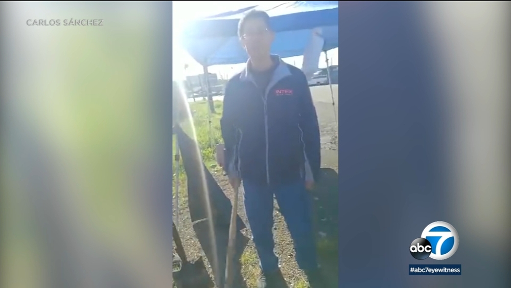 Video shows bat-wielding auto shop employee threatening NorCal vendor