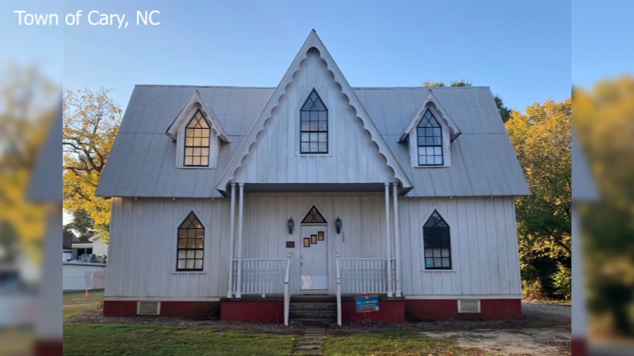 Historic Ivey-Ellington House moved to new location in Cary