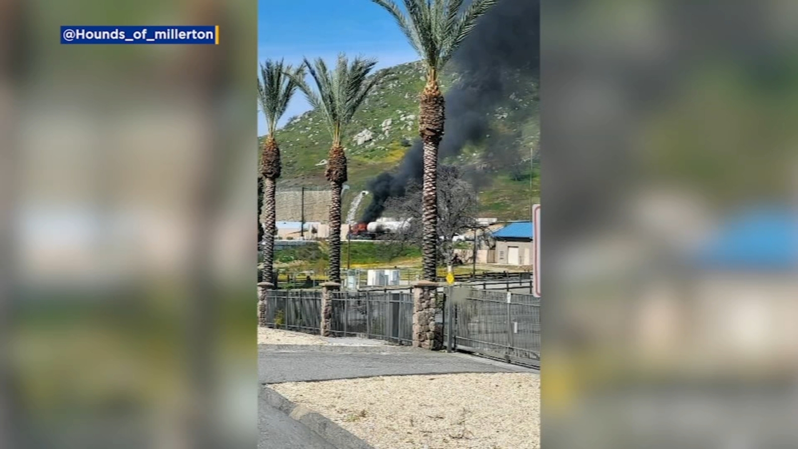 Table Mountain Casino partially evacuated due to semitruck fire