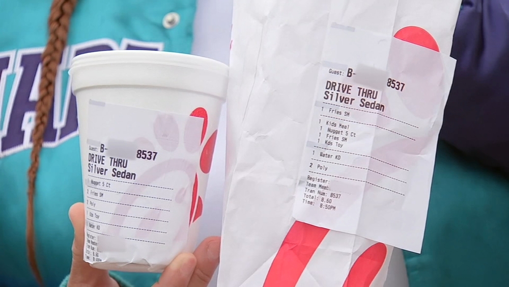 Chick-fil-A worker accused of putting racial slur on receipt