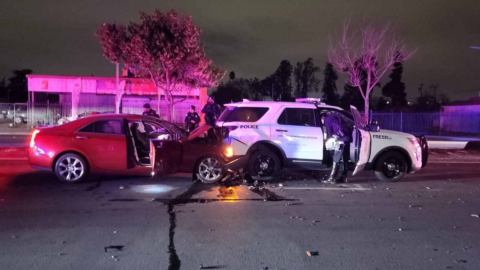 Community service officer injured after suspected DUI driver hits ...