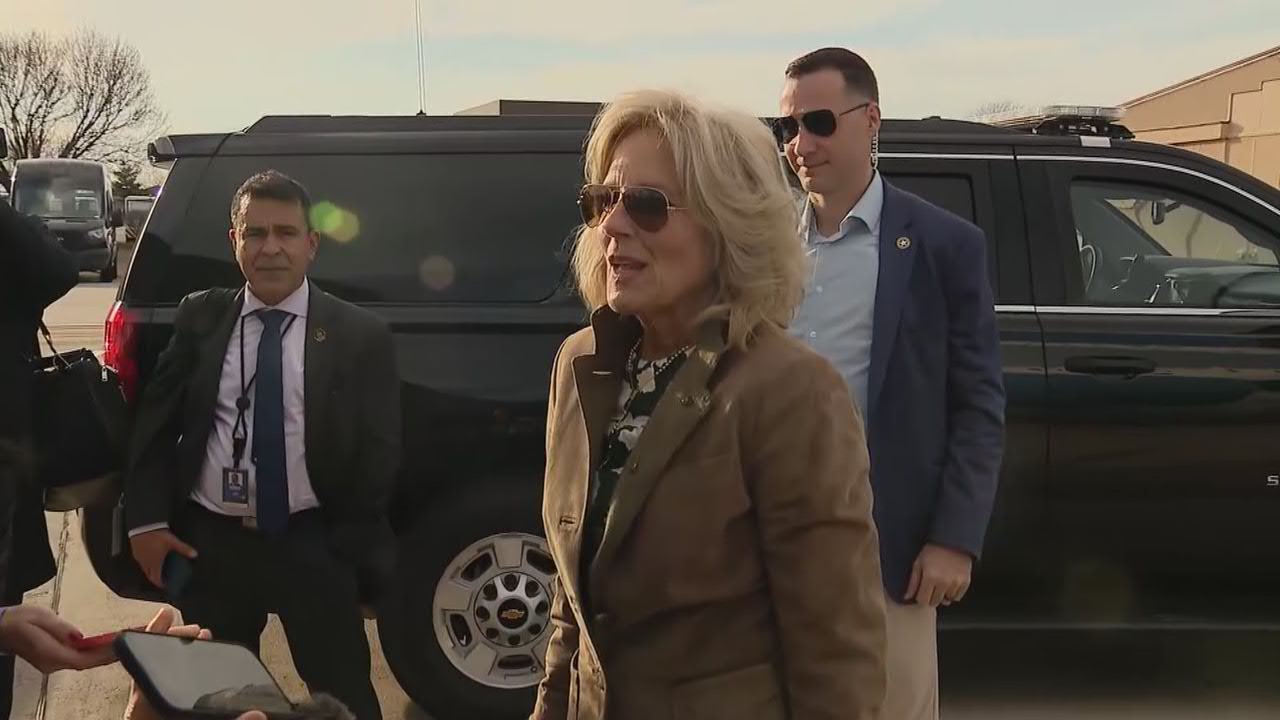 Jill Biden on Africa trip, president's Ukraine visit