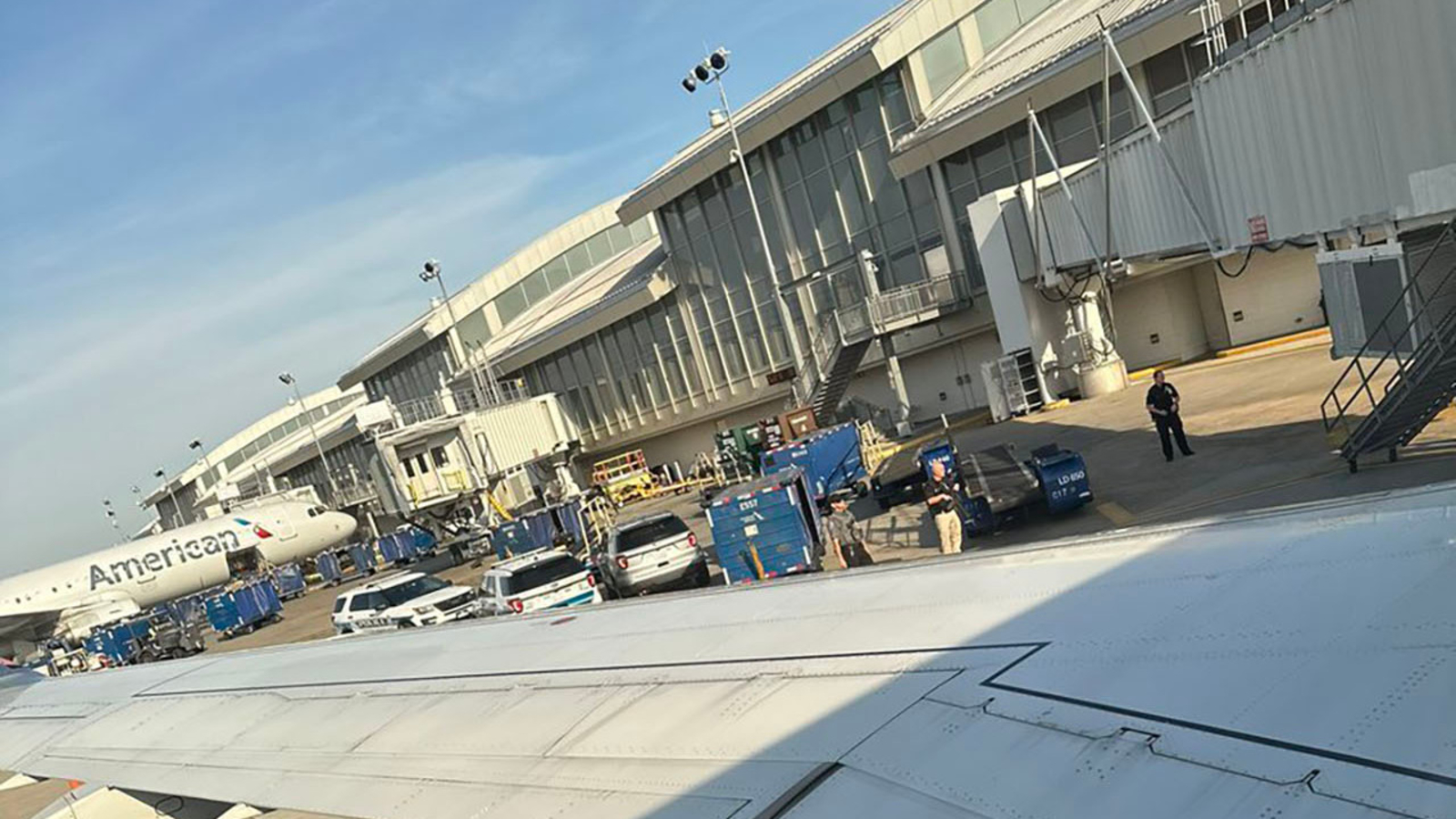 American Airline flight makes emergency landing after passenger apparently tries to breach cockpit