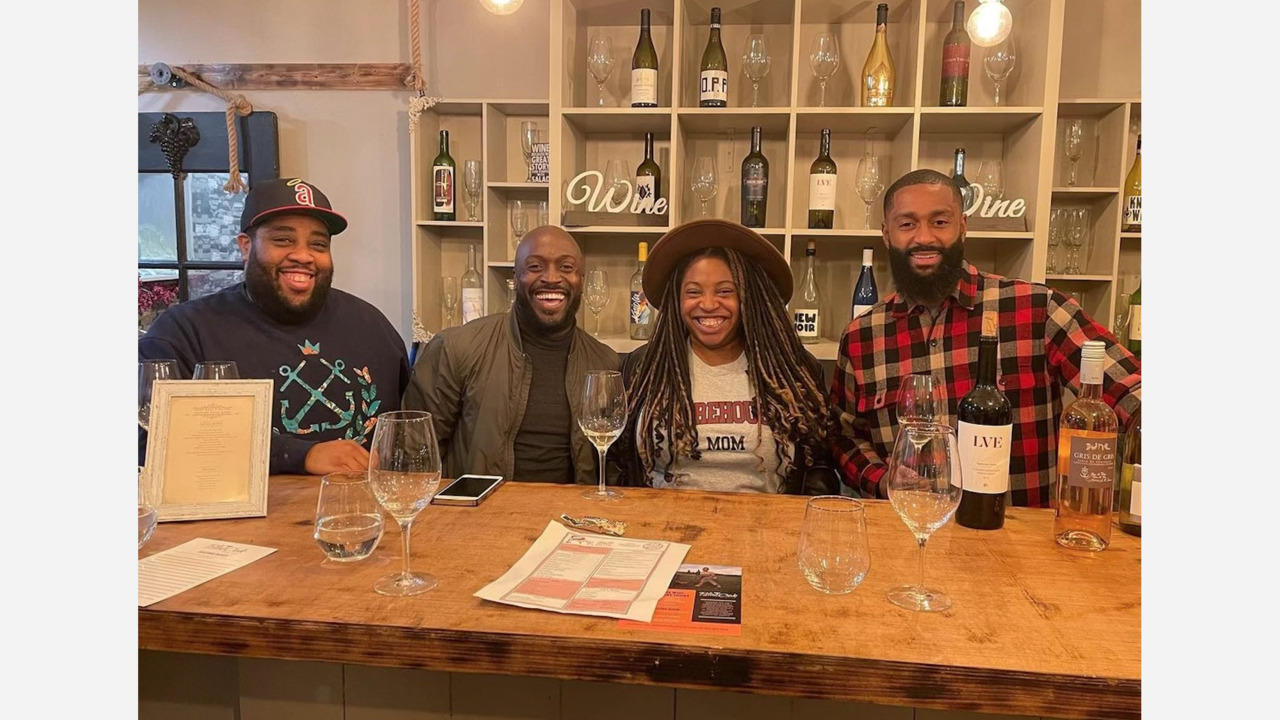 Co-owners of BlacOak Tasting Room, all are sommeliers