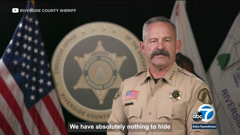 California AG opens probe into Riverside County Sheriff's Department