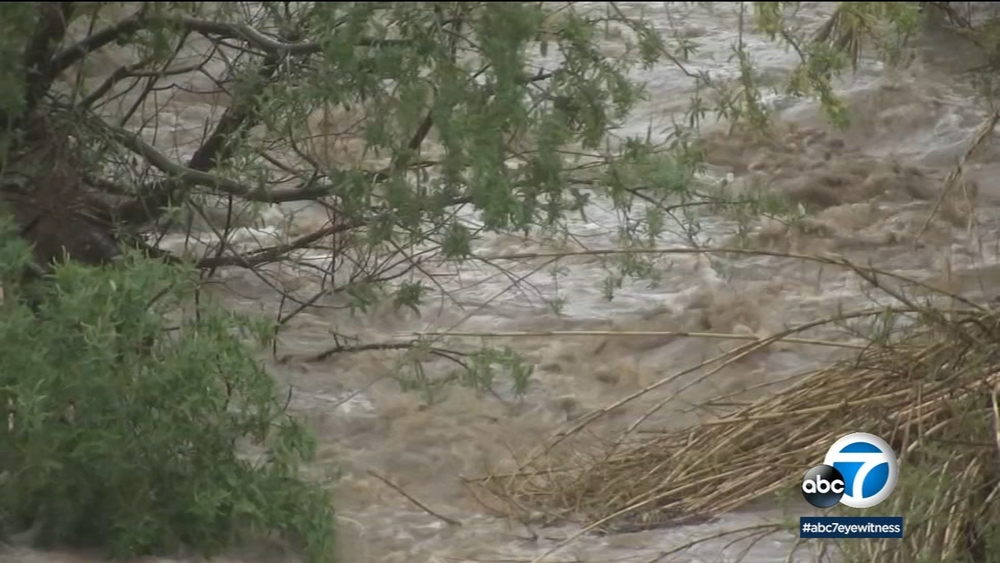 Evacuation warnings issued in parts of Ventura County amid rainstorm