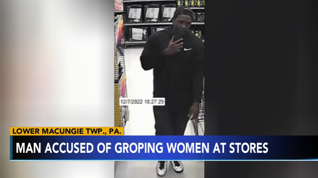 Suspect sought after women groped in Lehigh Valley stores