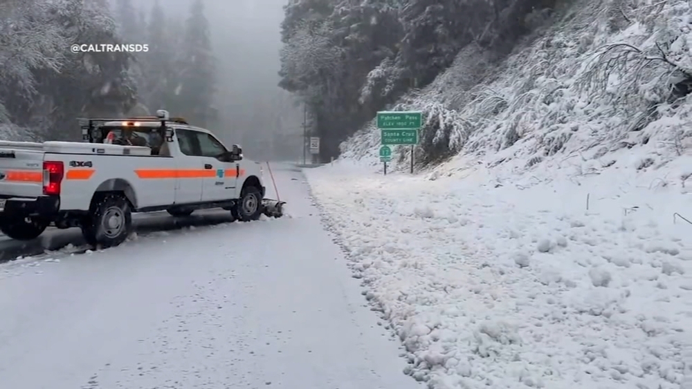 CHP warns drivers to slow down on icy roadways after Hwy 17 reopens