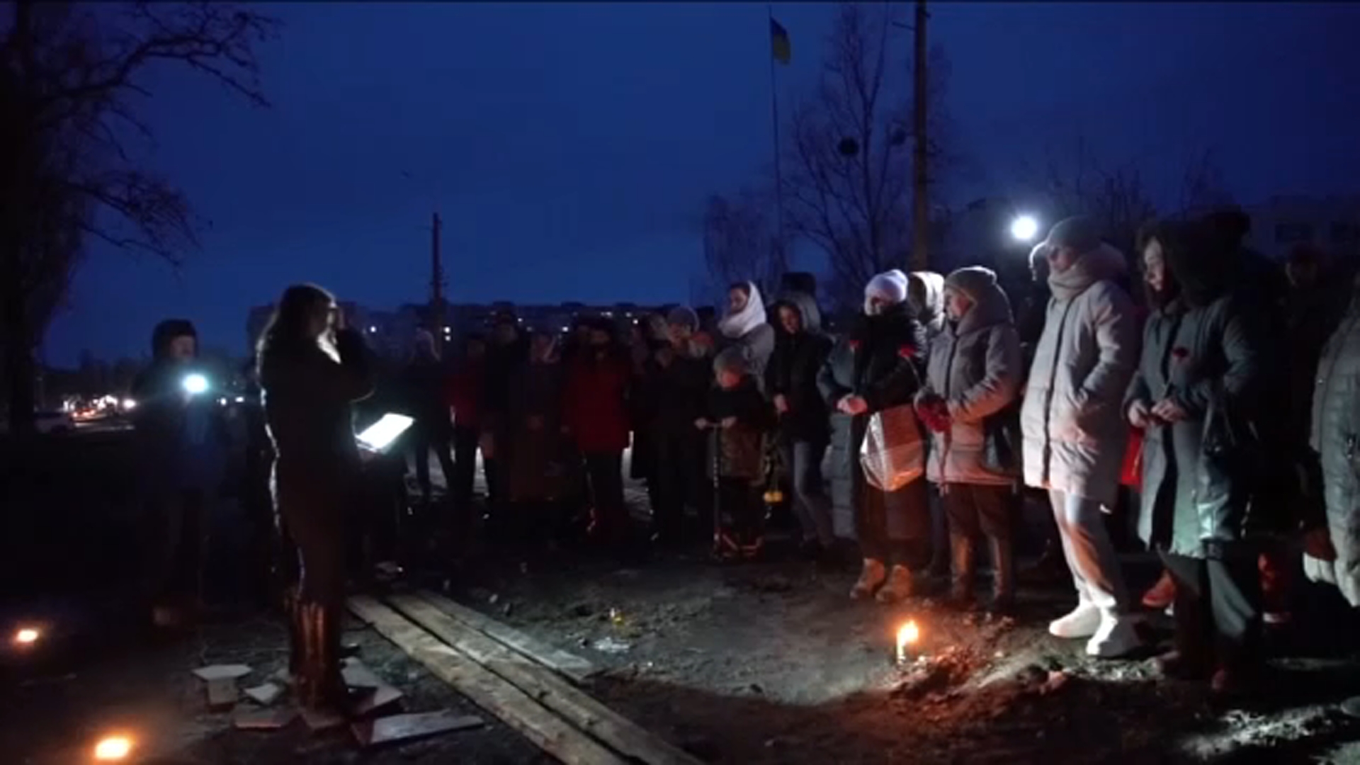 New Yorkers show support for Ukraine 1 year after Russia's invasion