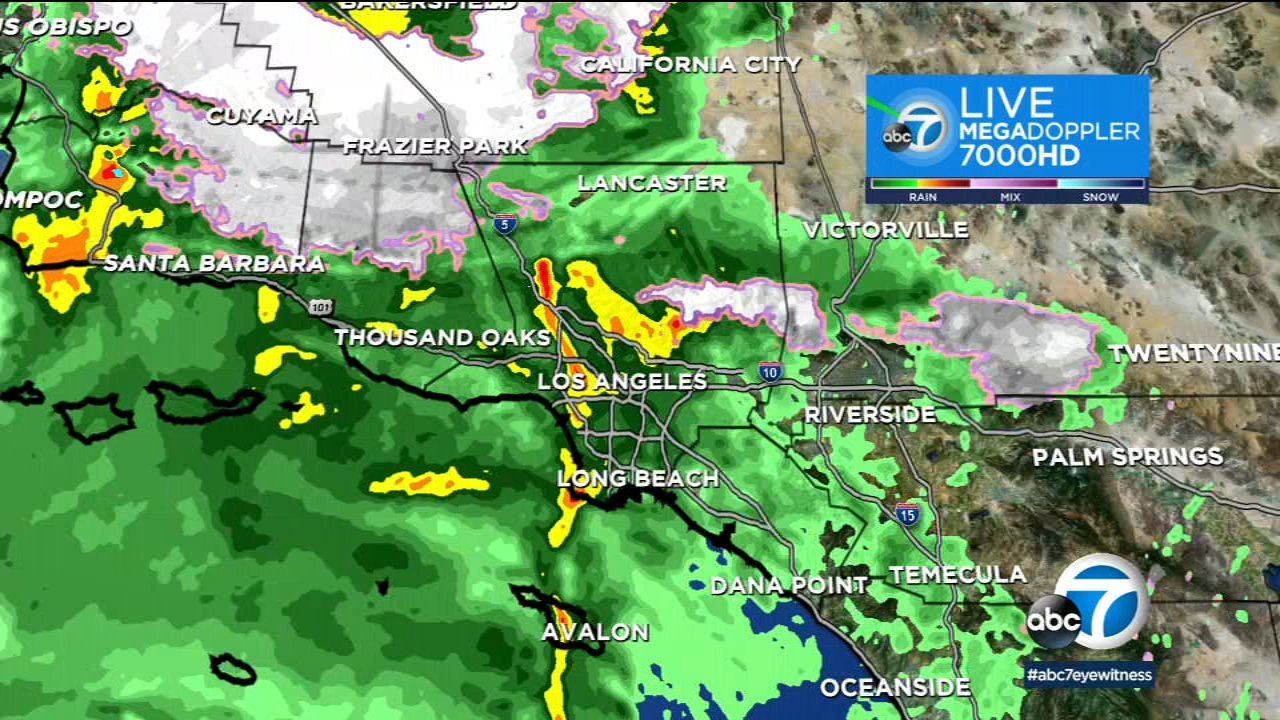 Ground stop issued at LAX as storm pummels Southern California