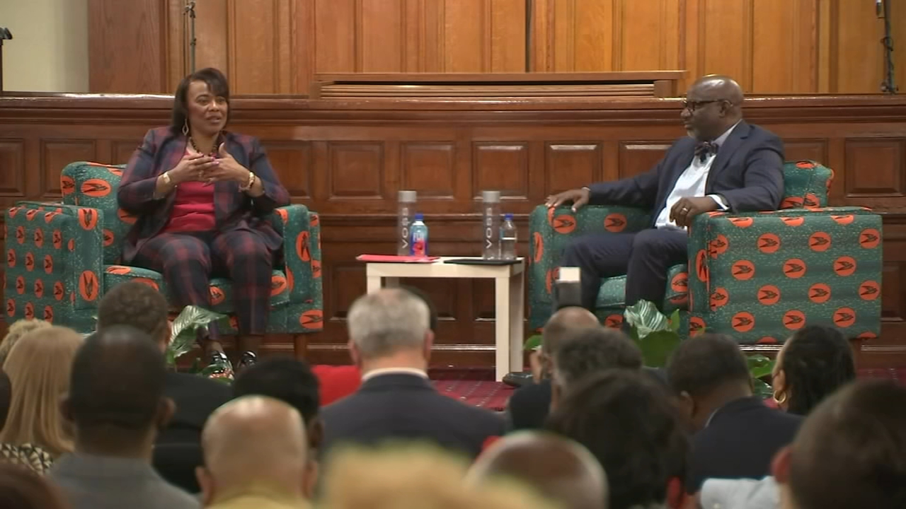 Dr. Bernice King speaks to congregation at Mother Bethel A.M.E. Church