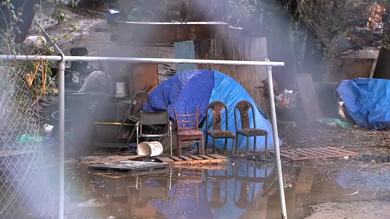 Wet, cold weather perpetuating the struggle for SJ's unhoused
