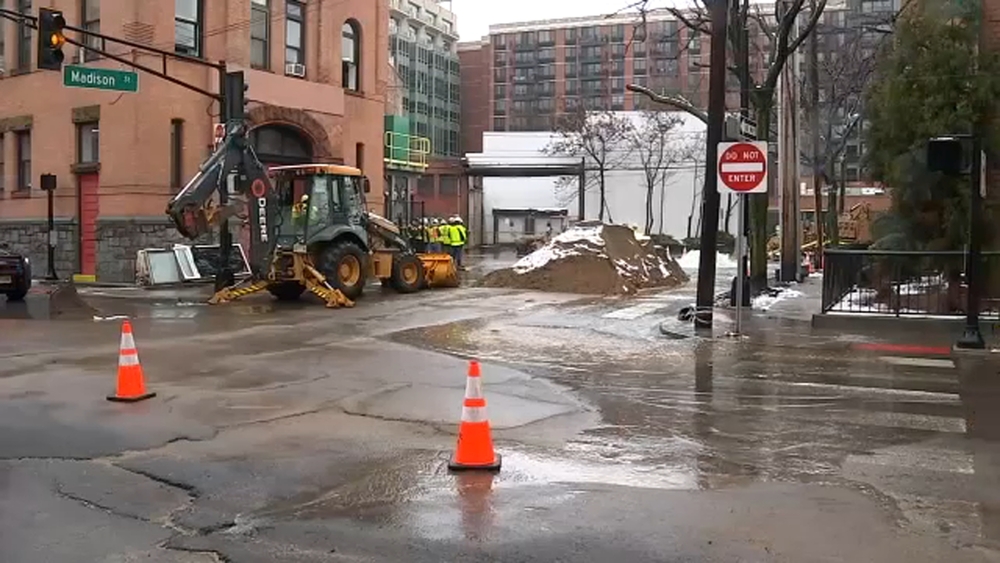 Public schools in Hoboken closed due to large water main break