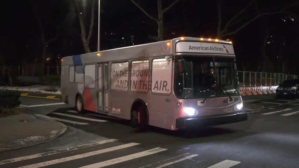 Suspect takes stolen American Airlines bus for joyride across NYC