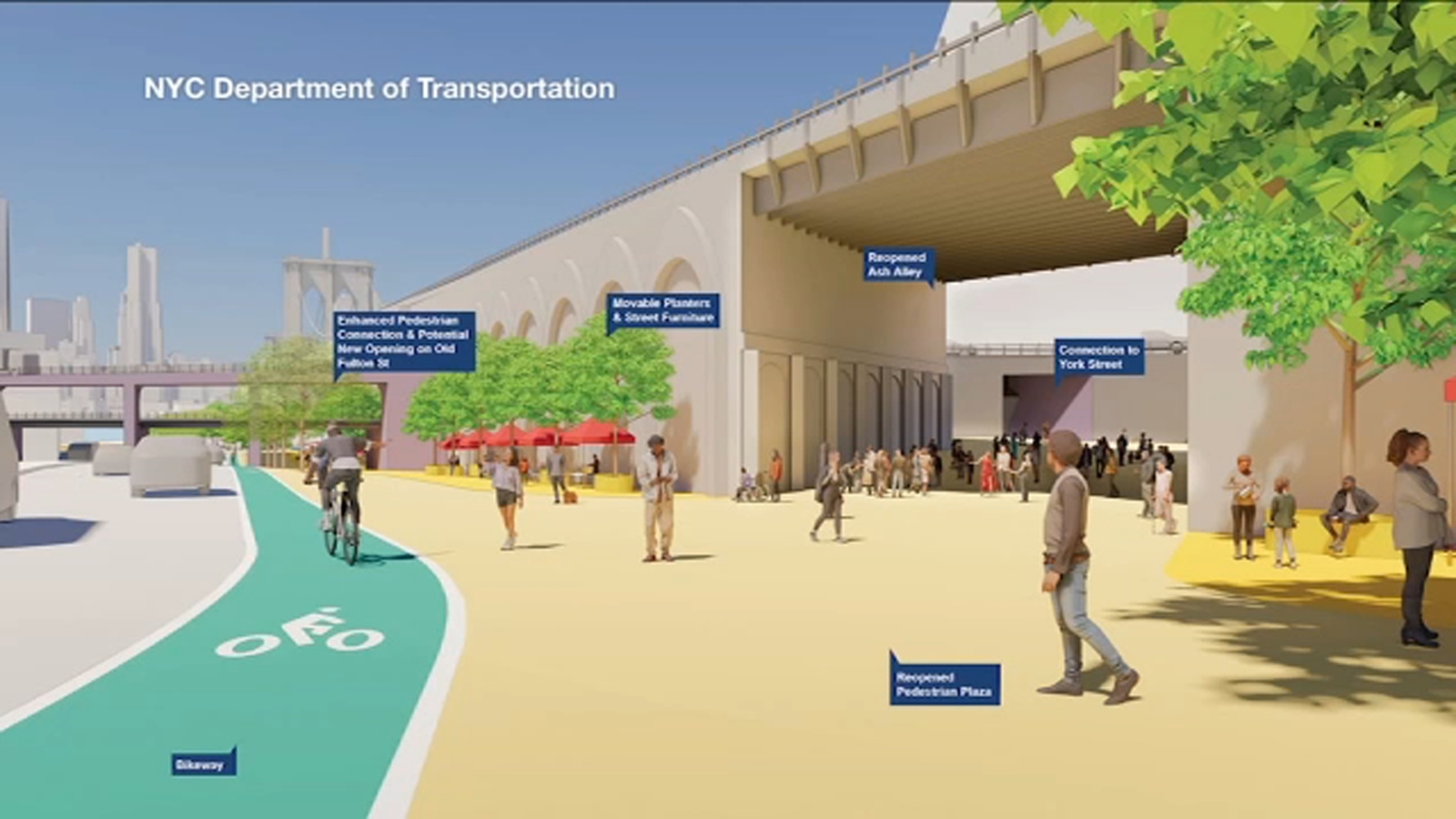 New Design Concepts Released For Reimagined Brooklyn Queens Expressway