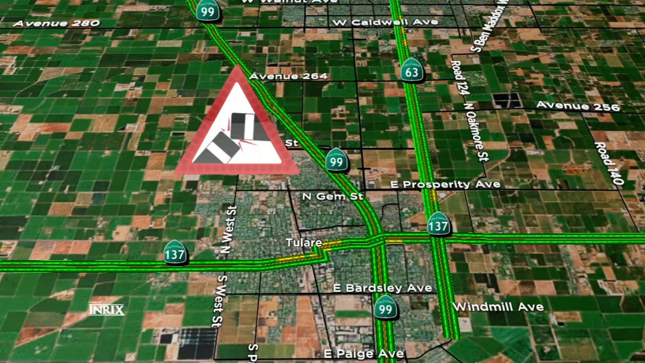 Man killed in single-car crash in Tulare County, CHP says